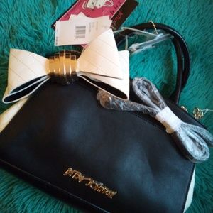 Betsey Johnson 4 in 1 Bow Satchel